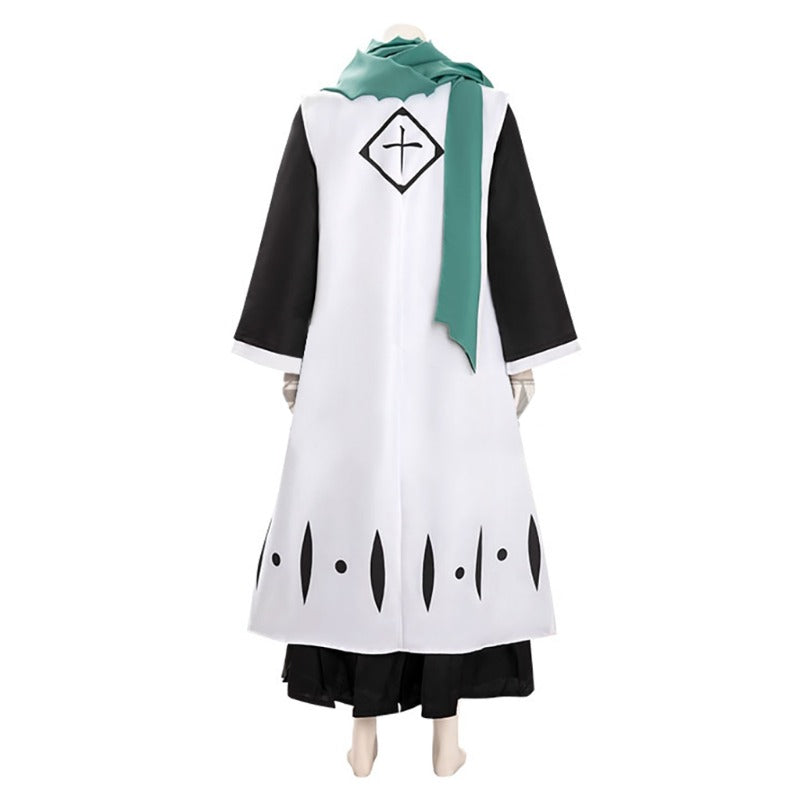 Cosplay de Toshiro Hitsugaya para Halloween: auténtico traje de kimono del décimo capitán para fanáticos de Bleach