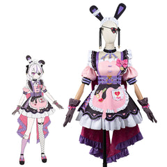 VTuber Host Maria Marionette Anime Sweet Maid Costume - Perfect for Cosplay Enthusiasts - Halloweez