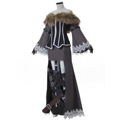 FFX Lulu Cosplay Costume | Black Mage Women's Outfit with Accessories | Final Fantasy - Coscosmos