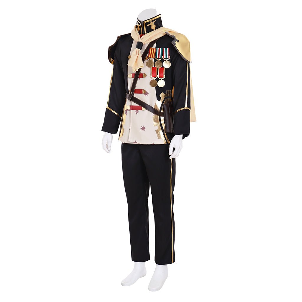 Final Fantasy Type - 0 Ace Cosplay Costume Military Uniform Fighting Suit Outfit - Coscosmos