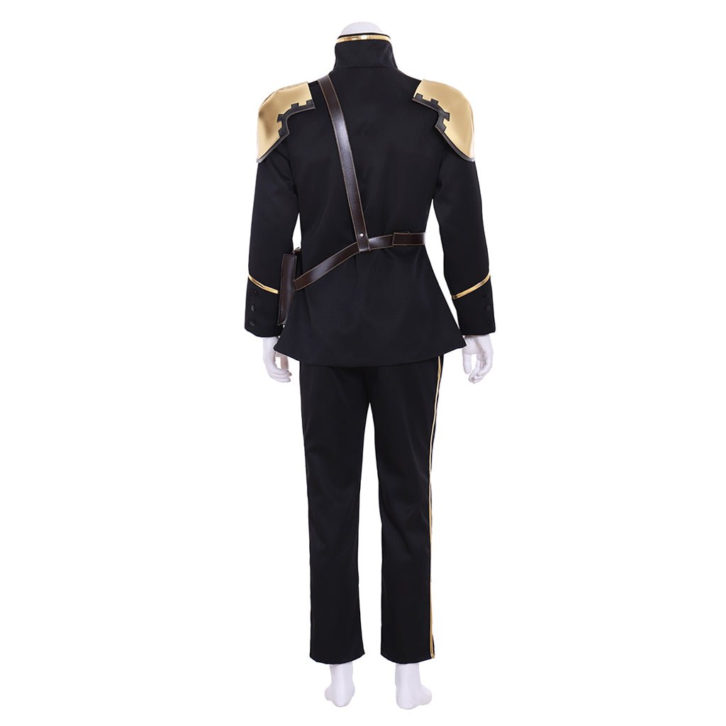 Final Fantasy Type - 0 Ace Cosplay Costume Military Uniform Fighting Suit Outfit - Coscosmos