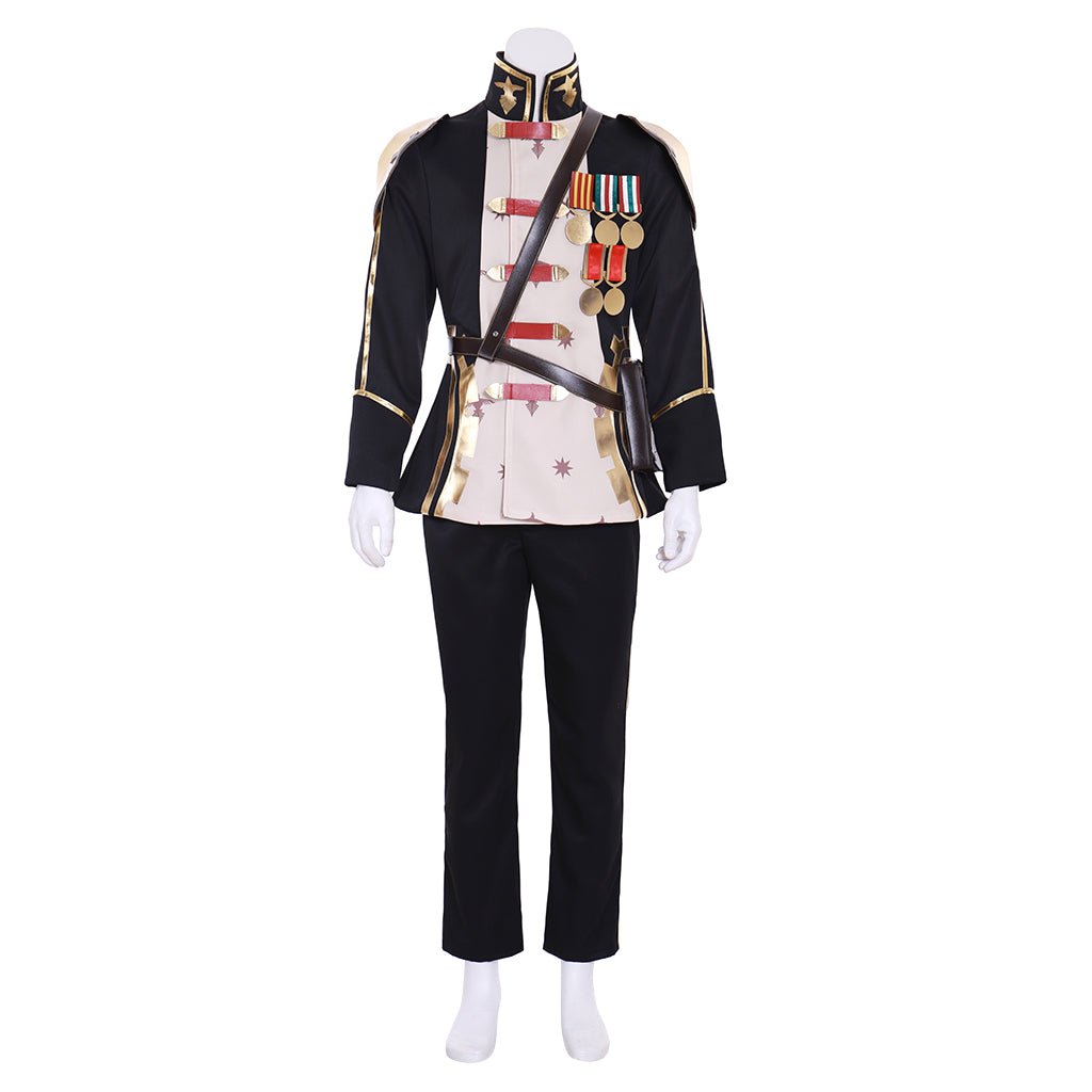 Final Fantasy Type - 0 Ace Cosplay Costume Military Uniform Fighting Suit Outfit - Coscosmos