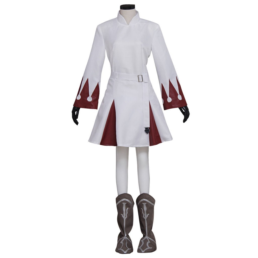 Final Fantasy XIV White Mage Cosplay Costume | Custom - Made Game Character Outfit - Coscosmos