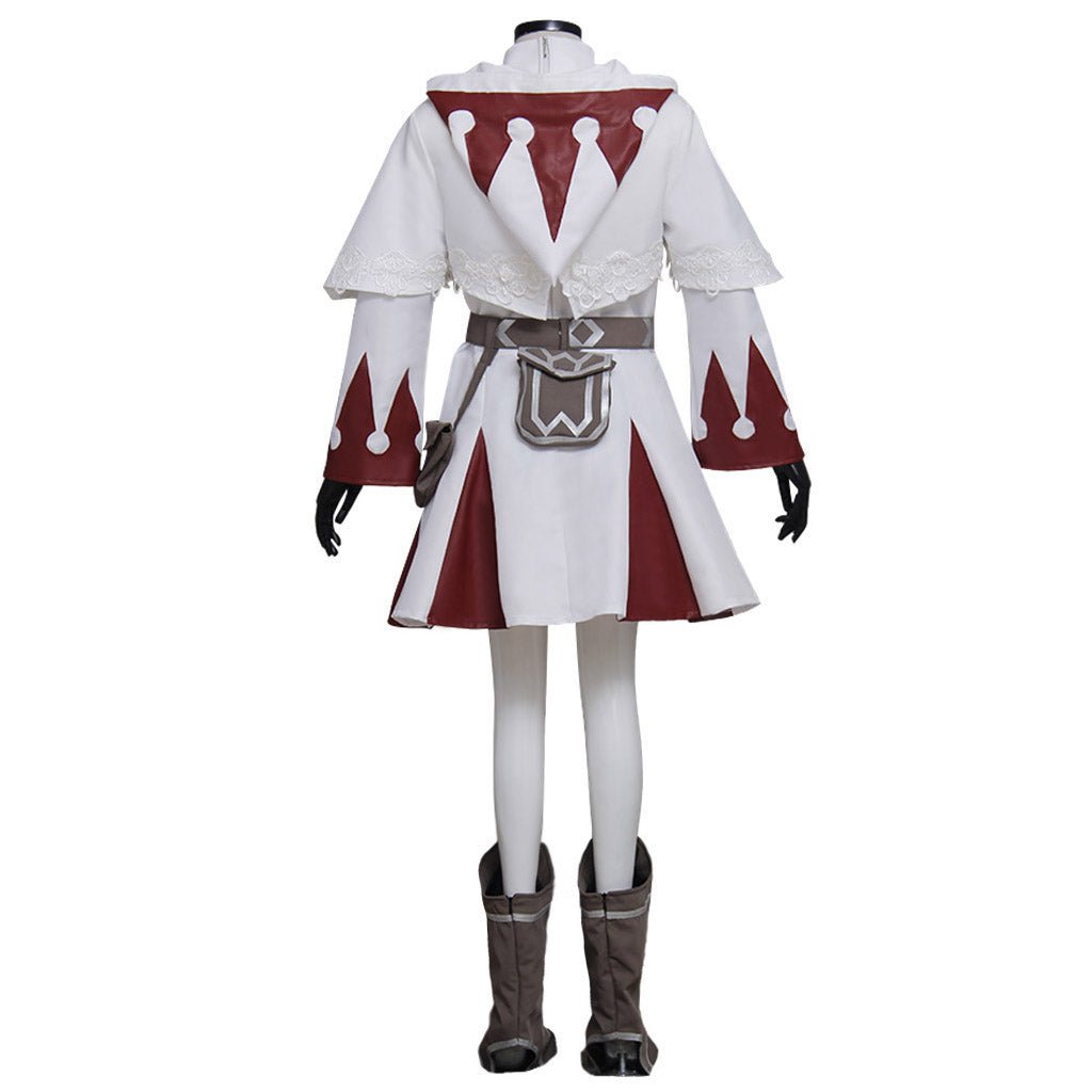 Final Fantasy XIV White Mage Cosplay Costume | Custom - Made Game Character Outfit - Coscosmos