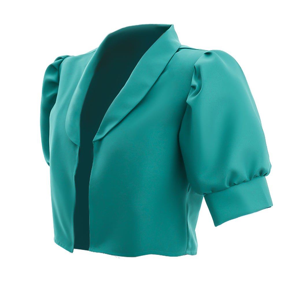 Fortunehouse Women's Steven Pearl Green Coat Jacket - Coscosmos