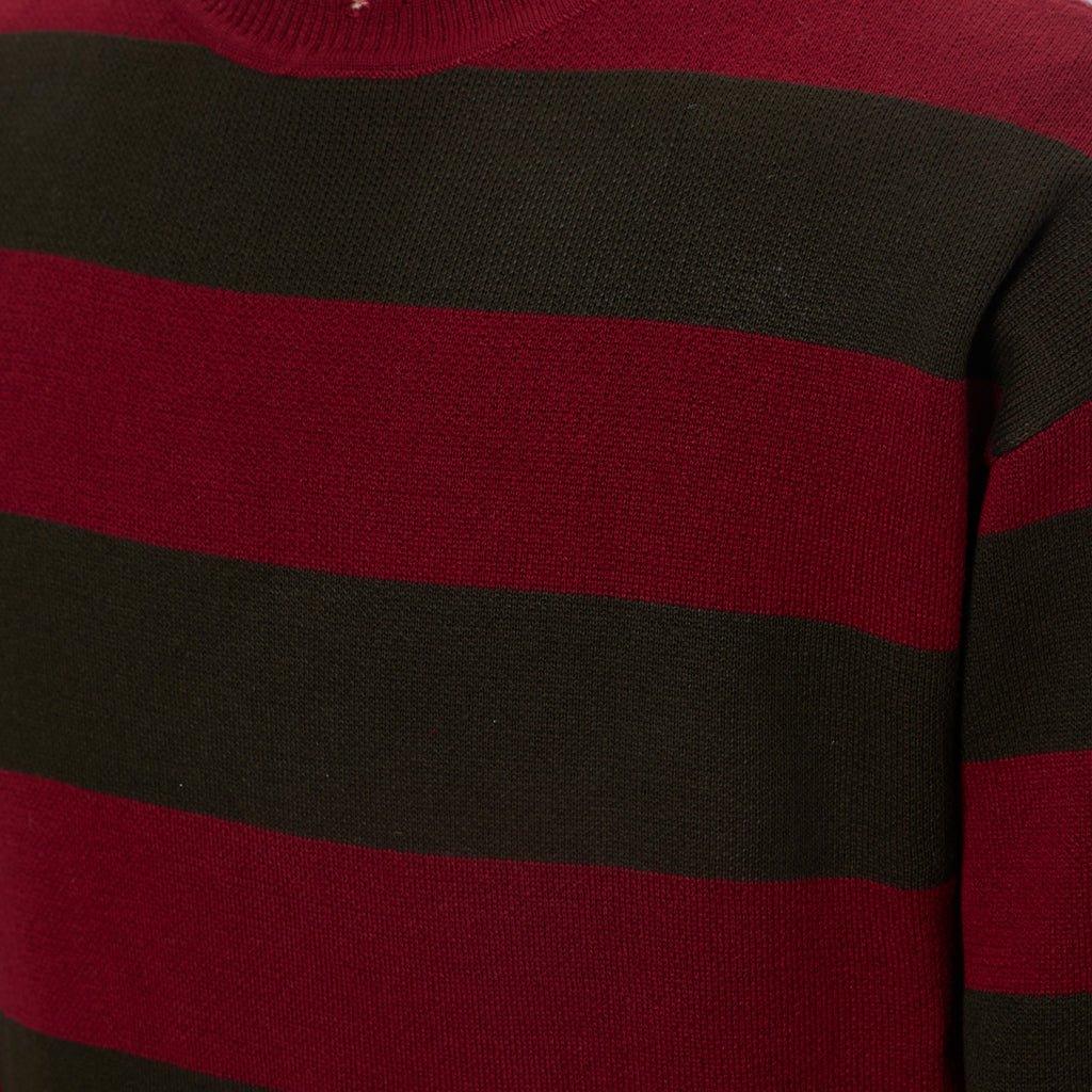 Freddy Krueger Cosplay Sweater | Nightmare Street Movie Red Striped Knit Shirt | Unisex Casual Knitted Sweater for Men & Women - Coscosmos