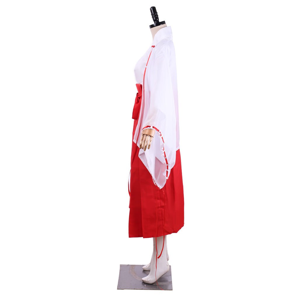 Full set of Inuyasha Kikyo Cosplay Kimono Costume - Coscosmos