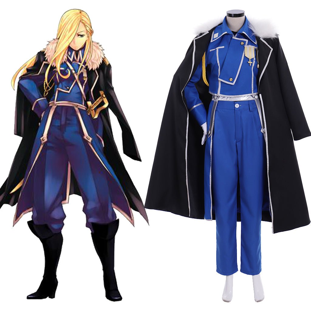 Fullmetal Alchemist Olivier Mira Armstrong Cosplay Costume - Coscosmos