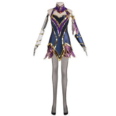 Game LOL Ahri Cosplay Costume Sexy Women Uniforms Halloween Carnival Suit - Coscosmos