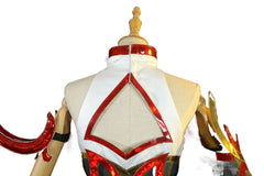 Halloweez Irelia Mythmaker Cosplay Costume Women's New Year Red Dress Halloween Outfit - Halloweez