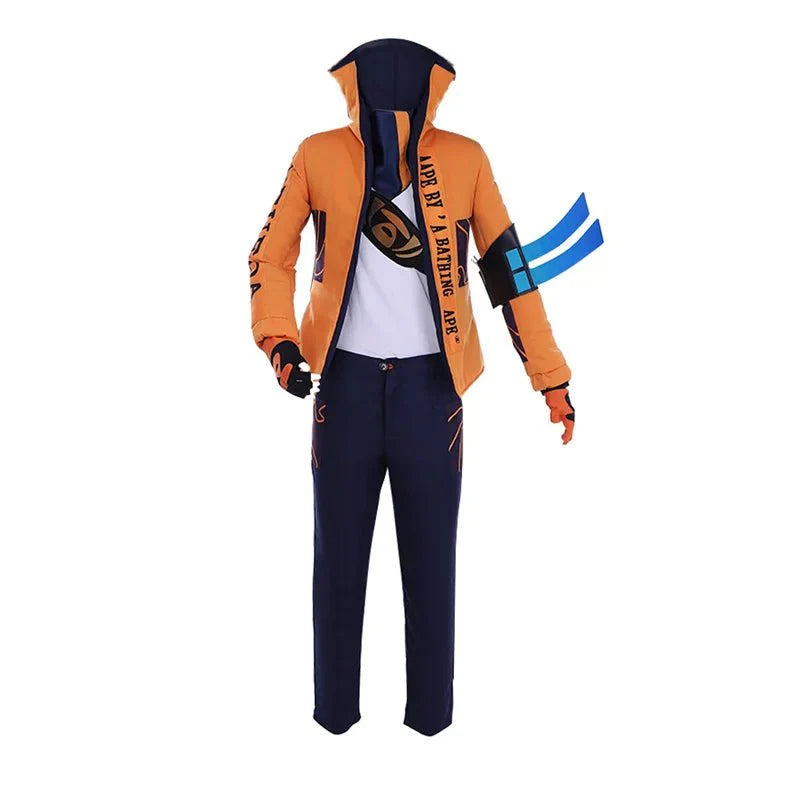 Halloweez Yasuo Cosplay Costume - League of Legends Unforgiven Uniform for Halloween Carnival - Halloweez