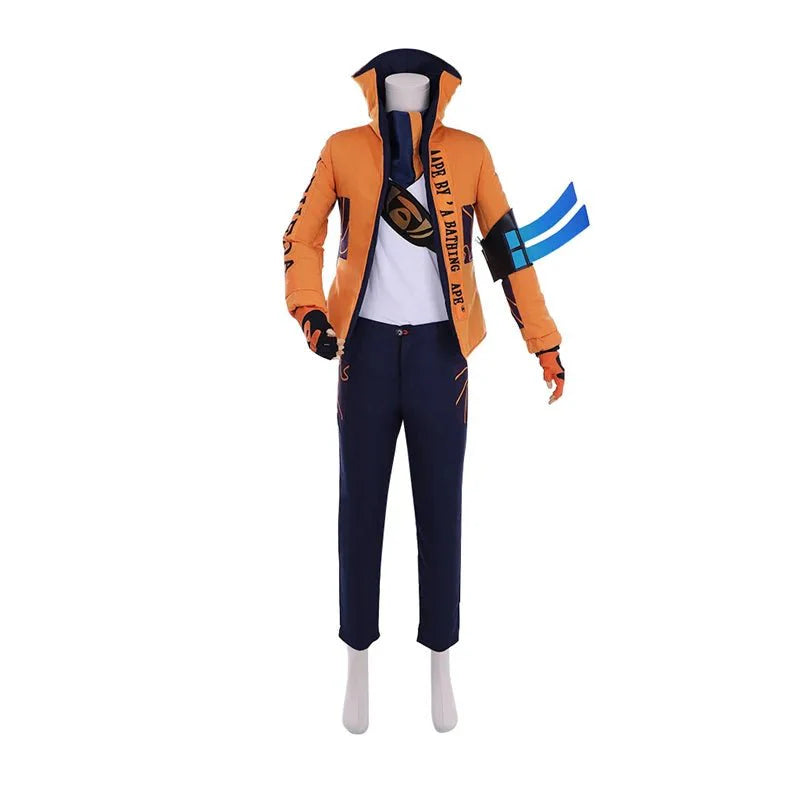 Halloweez Yasuo Cosplay Costume - League of Legends Unforgiven Uniform for Halloween Carnival - Halloweez