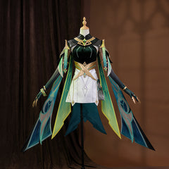 Genshin Impact Cosplay Costume - Complete Neuvillette Full Set with Accessories - Halloweez