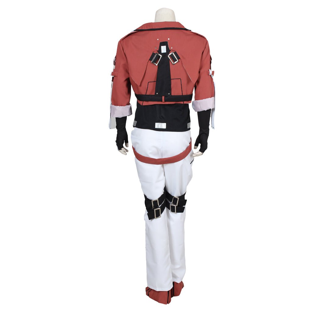 Halloweez Guilty Gear Xrd Sol Badguy Cosplay Costume – Premium Anime Outfit - Halloweez