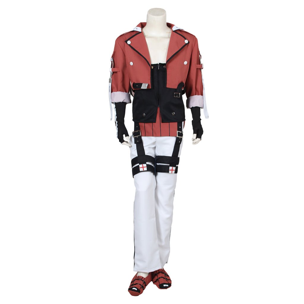 Halloweez Guilty Gear Xrd Sol Badguy Cosplay Costume – Premium Anime Outfit - Halloweez