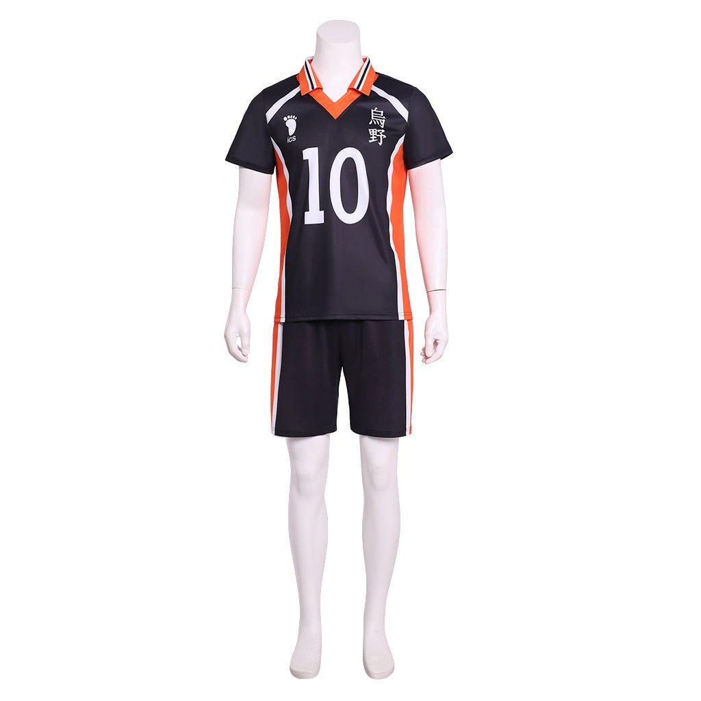 Gurbanton Haikyuu Karasuno High School Volleyball Jersey Cosplay Costume - Coscosmos