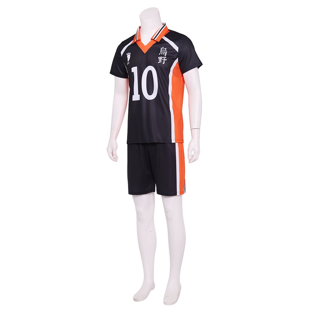 Gurbanton Haikyuu Karasuno High School Volleyball Jersey Cosplay Costume - Coscosmos