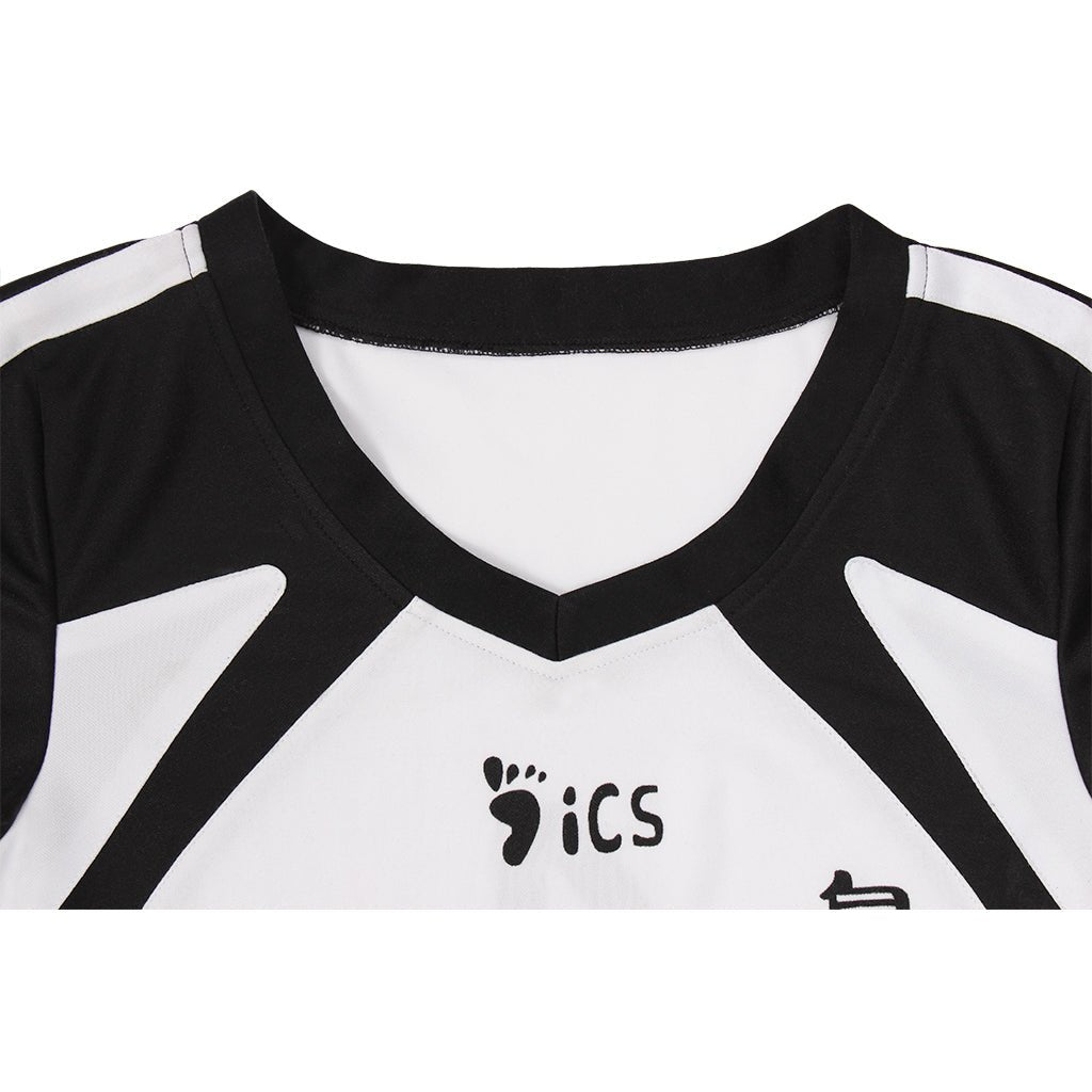 Haikyuu!! Bokuto Kotaro Cosplay Costume Fukurodani Academy Volleyball Black White Uniform - Coscosmos