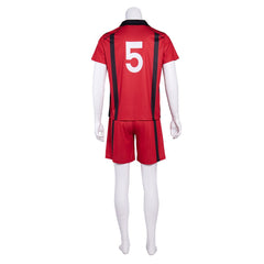 Haikyuu!! Nekoma High School Kenma Kozume NO.5 Team Jersey Cosplay Costume - Coscosmos