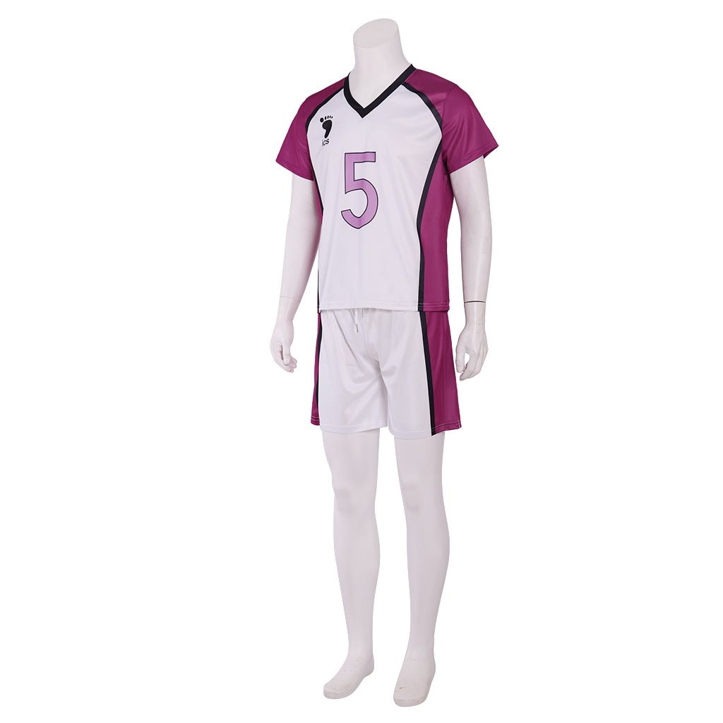 Haikyuu!! Tendo Satori Shiratorizawa Jersey Uniform Cosplay Costume - Anime Volleyball Team Cosplay Outfit - Coscosmos