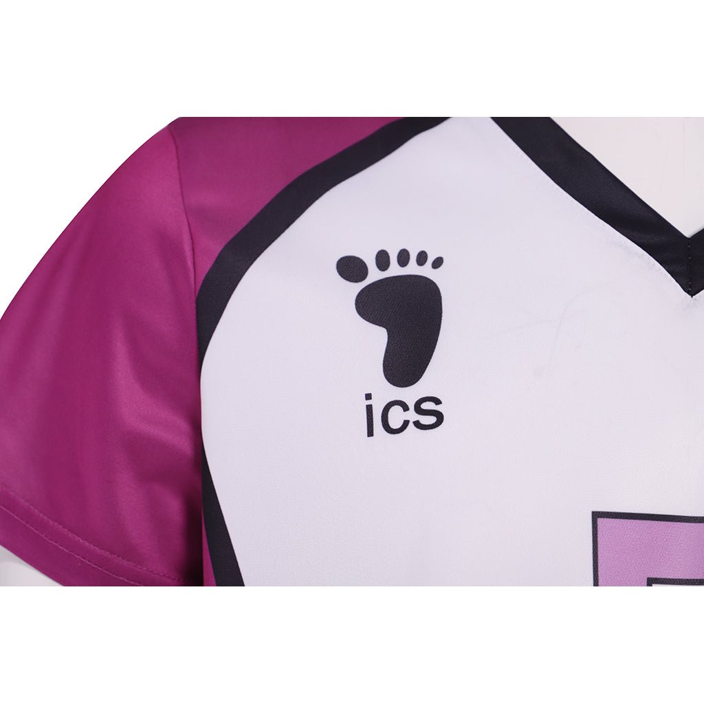 Haikyuu!! Tendo Satori Shiratorizawa Jersey Uniform Cosplay Costume - Anime Volleyball Team Cosplay Outfit - Coscosmos