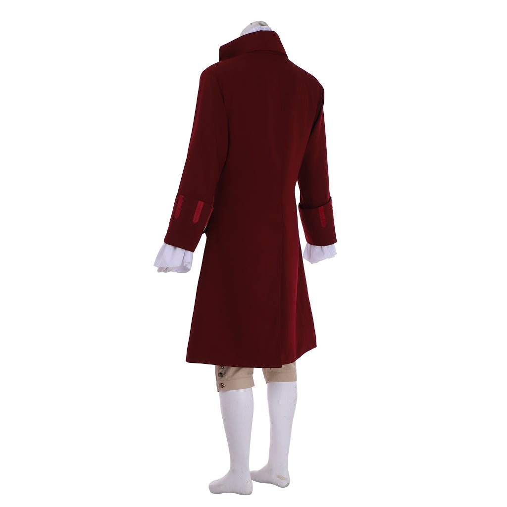 Hamilton Aaron Burr Cosplay Costume - Colonial Aristocrat Suit | Coscomos Men Medieval Series - Coscosmos