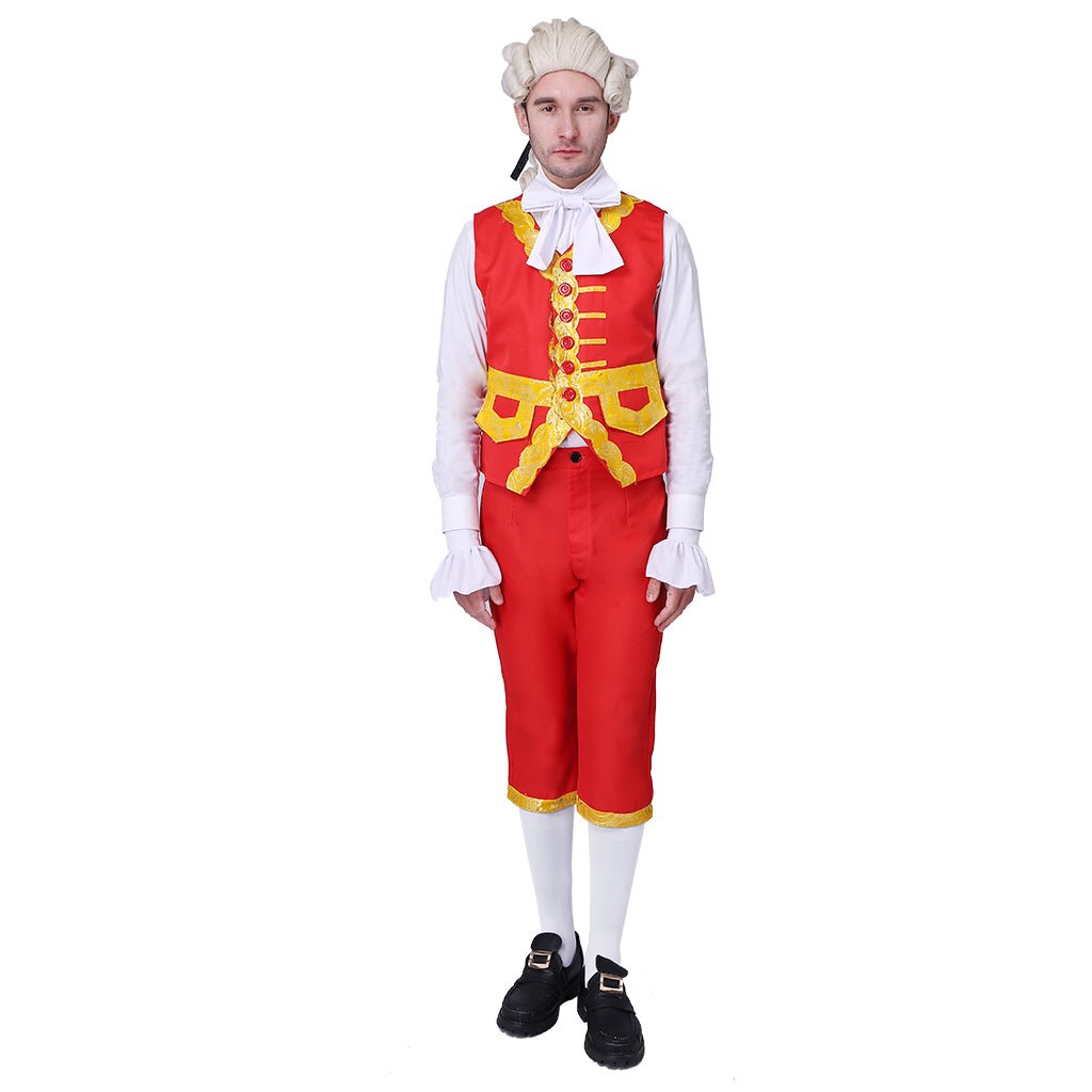 Hamilton King George III Robe Cosplay Costume – Regal King’s Outfit with Cloak | Coscomos Medieval Series - Coscosmos