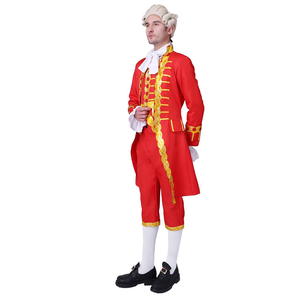 Hamilton King George III Robe Cosplay Costume – Regal King’s Outfit with Cloak | Coscomos Medieval Series - Coscosmos