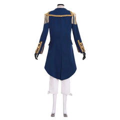 Hamilton Marquis de Lafayette Cosplay Jacket - Gothic Aristocrat Tuxedo & Colonial Uniform Suit - Coscosmos