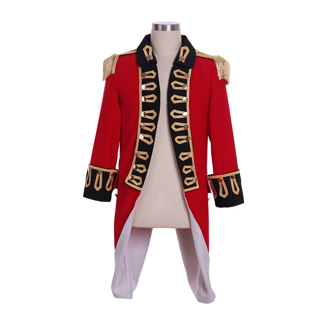 Hamilton Victorian Red Prince Coat – Royal Military Uniform Jacket Hamilton Victorian Red Prince Coat – Royal Military Uniform Jacket - Coscosmos