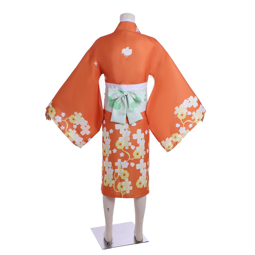 Hiyoko Saionji Cosplay Women Japanese Kimono Danganronpa Cosplay Costume - Coscosmos