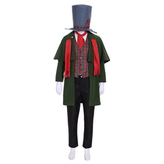 Holiday Caroler Costume Men’s Dickens Victorian Gentleman Christmas Carol Yuletide Costume Outfit - Coscosmos