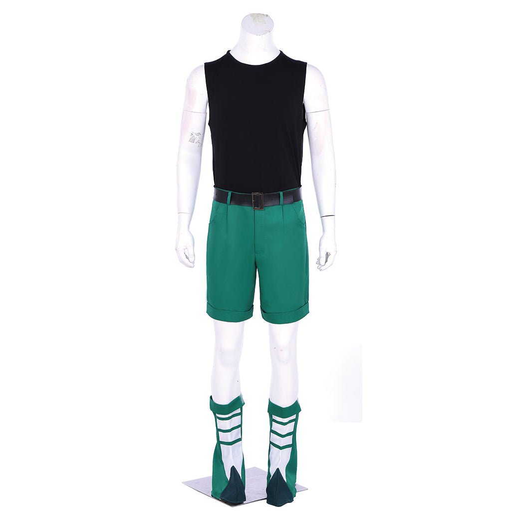 Hunter x Hunter Gon Freecss Cosplay Costume Green Suit Outfit - Coscosmos