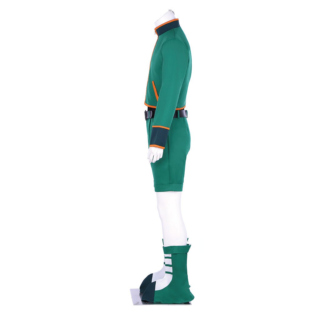 Hunter x Hunter Gon Freecss Cosplay Costume Green Suit Outfit - Coscosmos