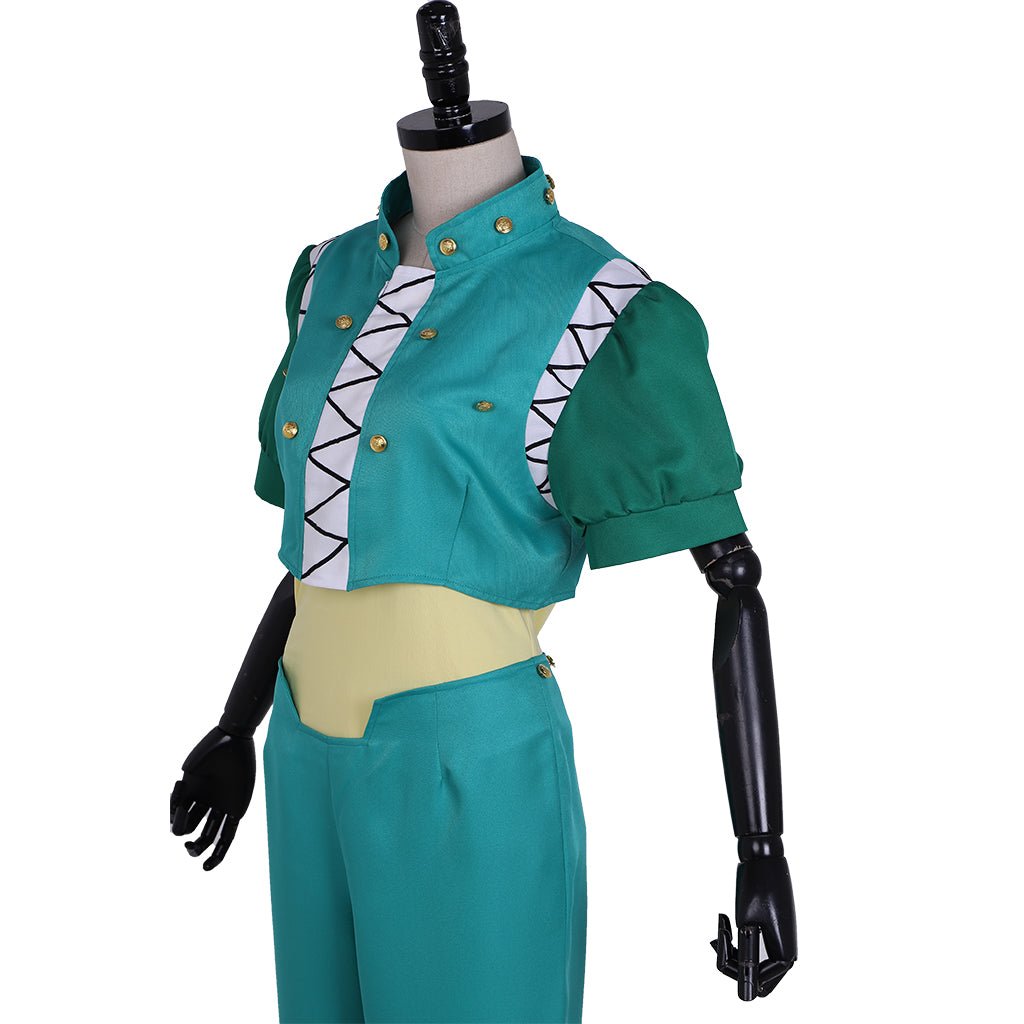 Hunter x Hunter Illumi Zoldyck Irumi Zorudikku Uniform Cosplay Costume - Coscosmos