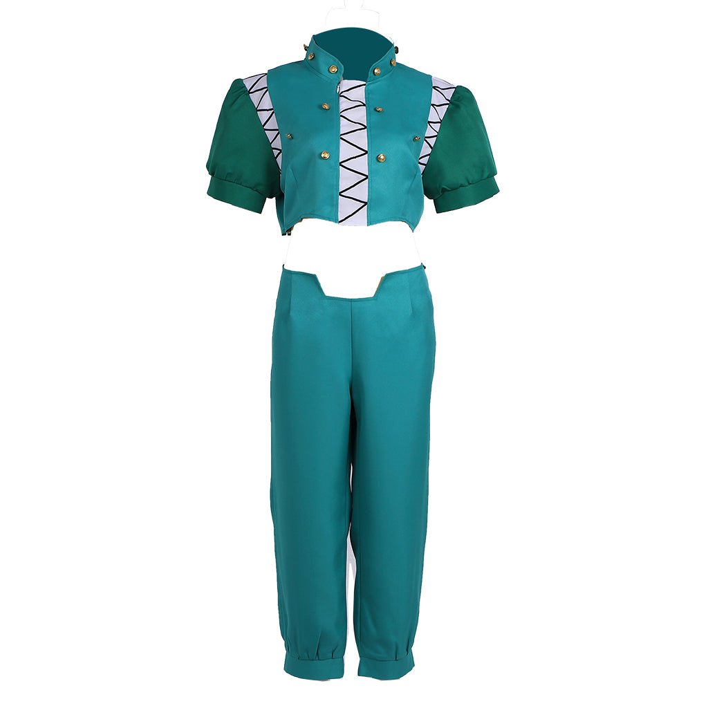 Hunter x Hunter Illumi Zoldyck Irumi Zorudikku Uniform Cosplay Costume - Coscosmos