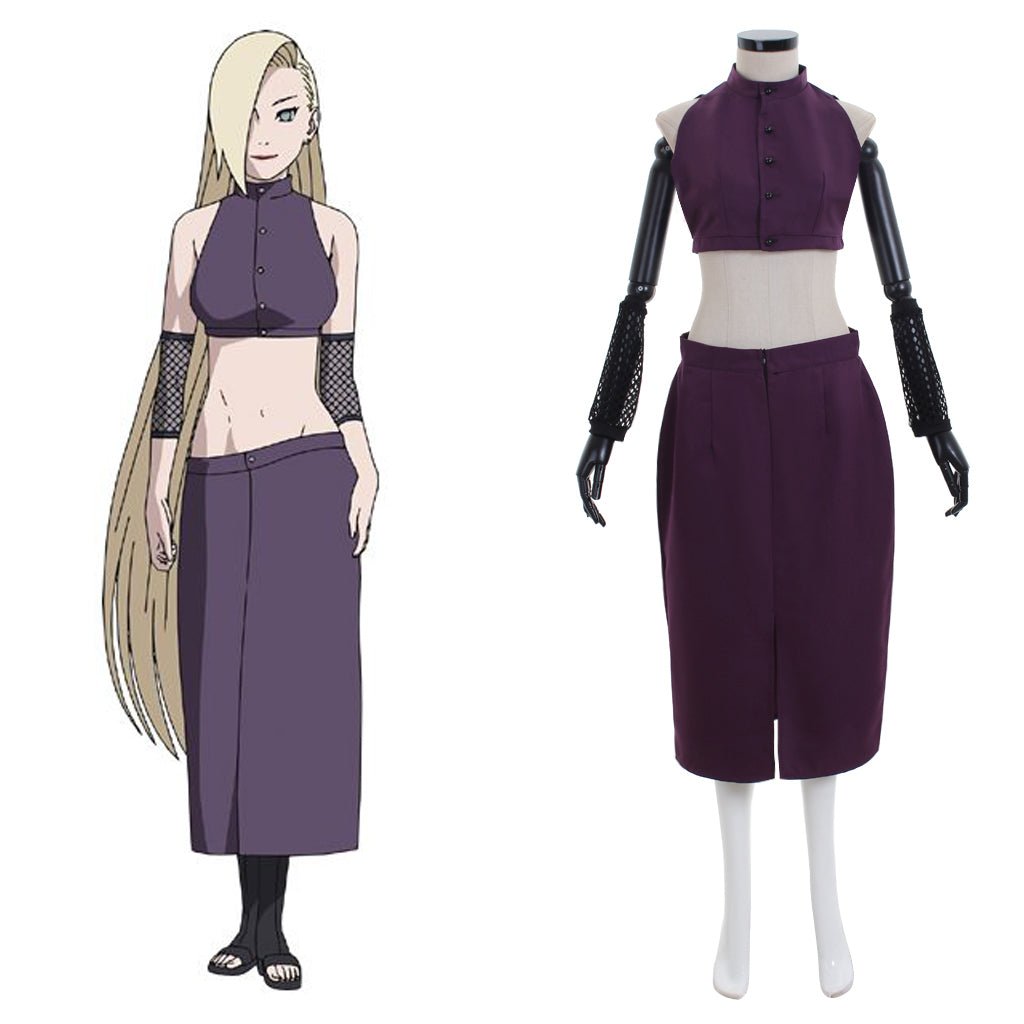 Ino Yamanaka Cosplay Costume - Naruto Anime Cosplay Outfit - Coscosmos