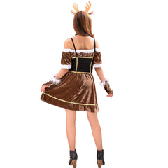 Halloweez Adorable Reindeer Costume for Christmas Parties and Dance Events - Halloweez