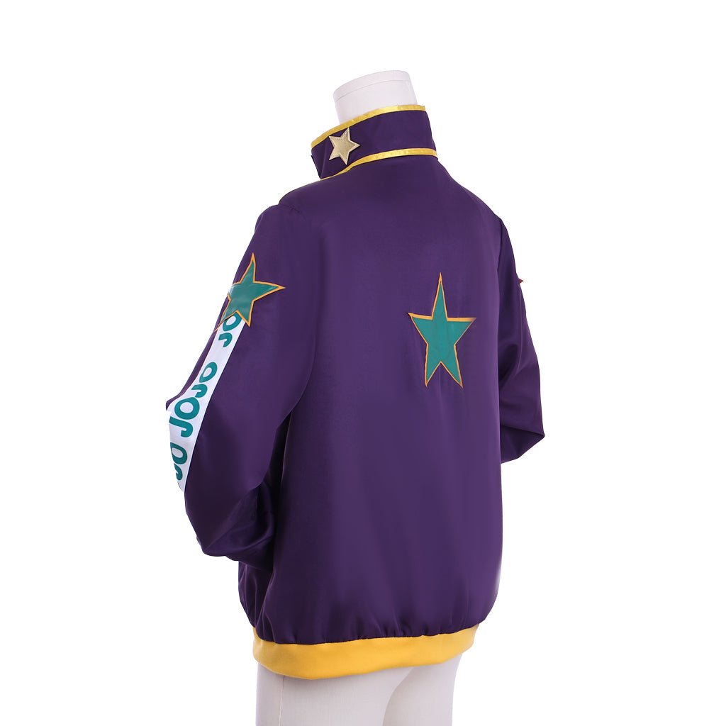 JoJo's Bizarre Adventure Jotaro Kujo Jacket Coat Cosplay Costume for Anime Fans - Coscosmos