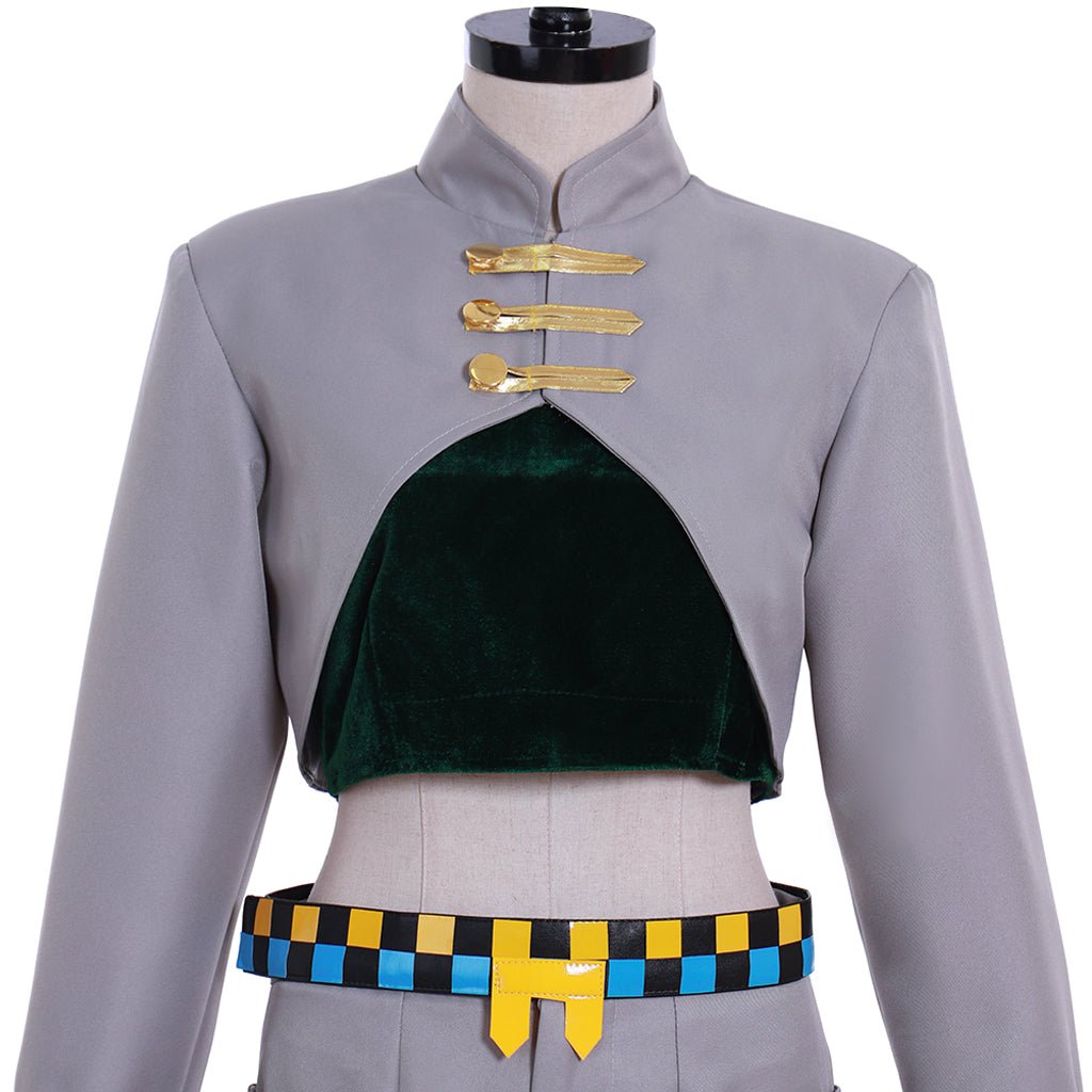 Jojo's Bizarre Adventure Rohan Kishibe Cosplay Costume - Coscosmos