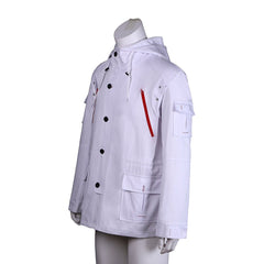 Kamen Rider Go Shijima White Jacket Coat Cosplay Costume - Authentic Anime Cosplay Outfit - Coscosmos