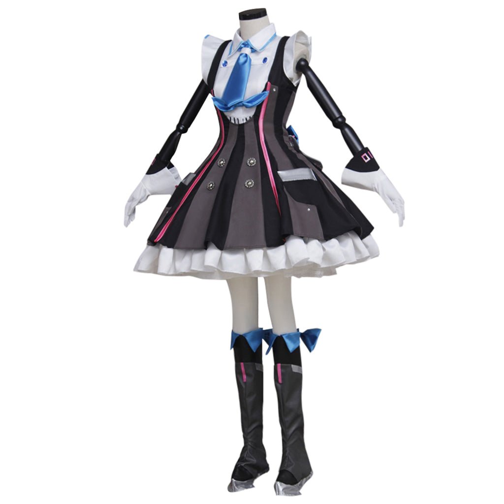 KIYO - KIYO Miku 2016 Magic Future Miku Cosplay Costume with Shoes & Earphone Custom Set - Coscosmos