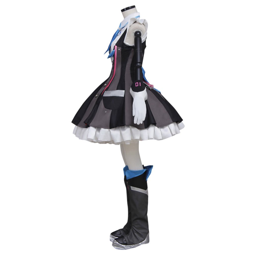 KIYO - KIYO Miku 2016 Magic Future Miku Cosplay Costume with Shoes & Earphone Custom Set - Coscosmos