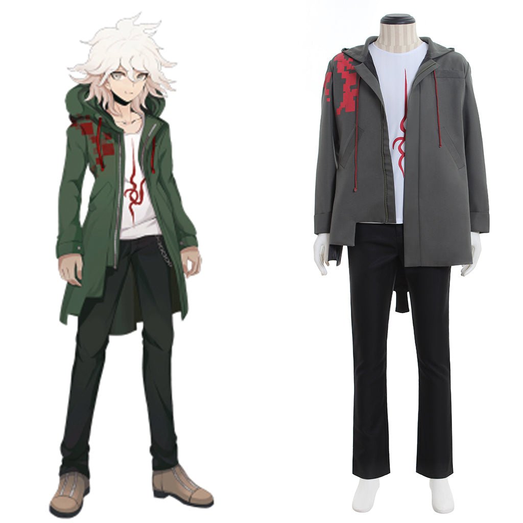 Koromai Cos Super Danganronpa 2 Komaeda Nagito Cosplay Costume - Coscosmos