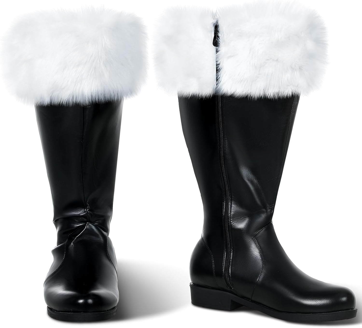 Halloweez Festive Santa Claus Boots - Perfect for Christmas Parties and Cosplay - Halloweez