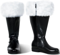 Halloweez Festive Santa Claus Boots - Perfect for Christmas Parties and Cosplay - Halloweez