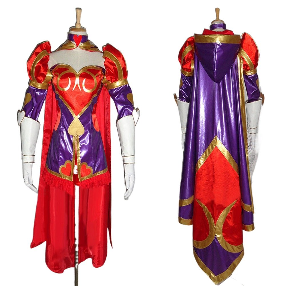 Halloweez Ashe Cosplay Costume - Women's Sexy Dress Uniform for Halloween Carnival - Halloweez