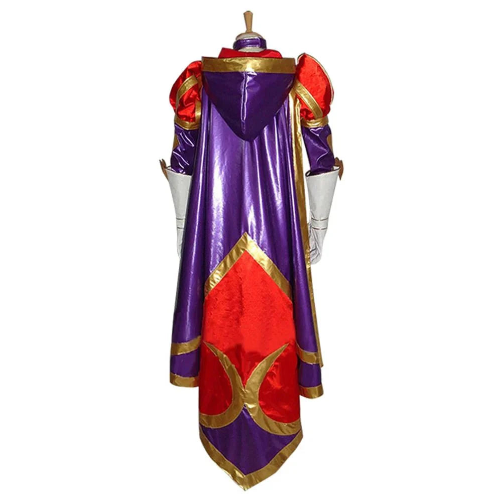 Halloweez Ashe Cosplay Costume - Women's Sexy Dress Uniform for Halloween Carnival - Halloweez
