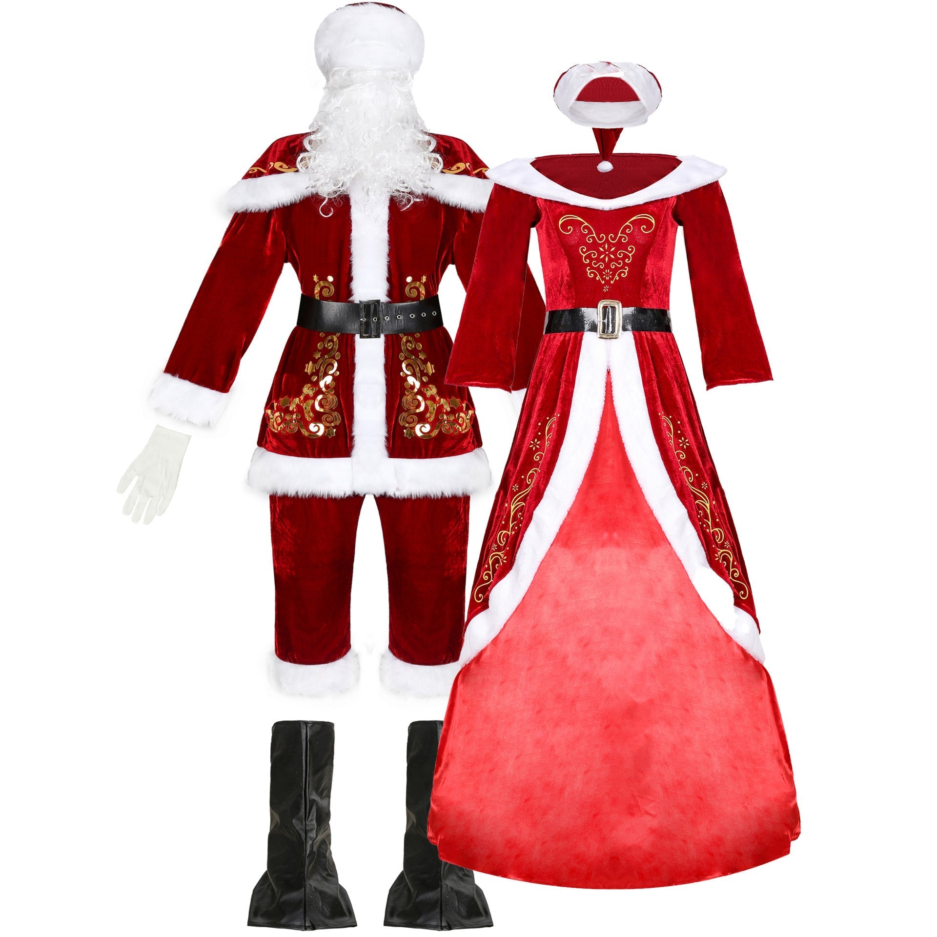 Stunning Halloweez Christmas Clothing - Glamorous Outfits for Men and Women - Halloweez