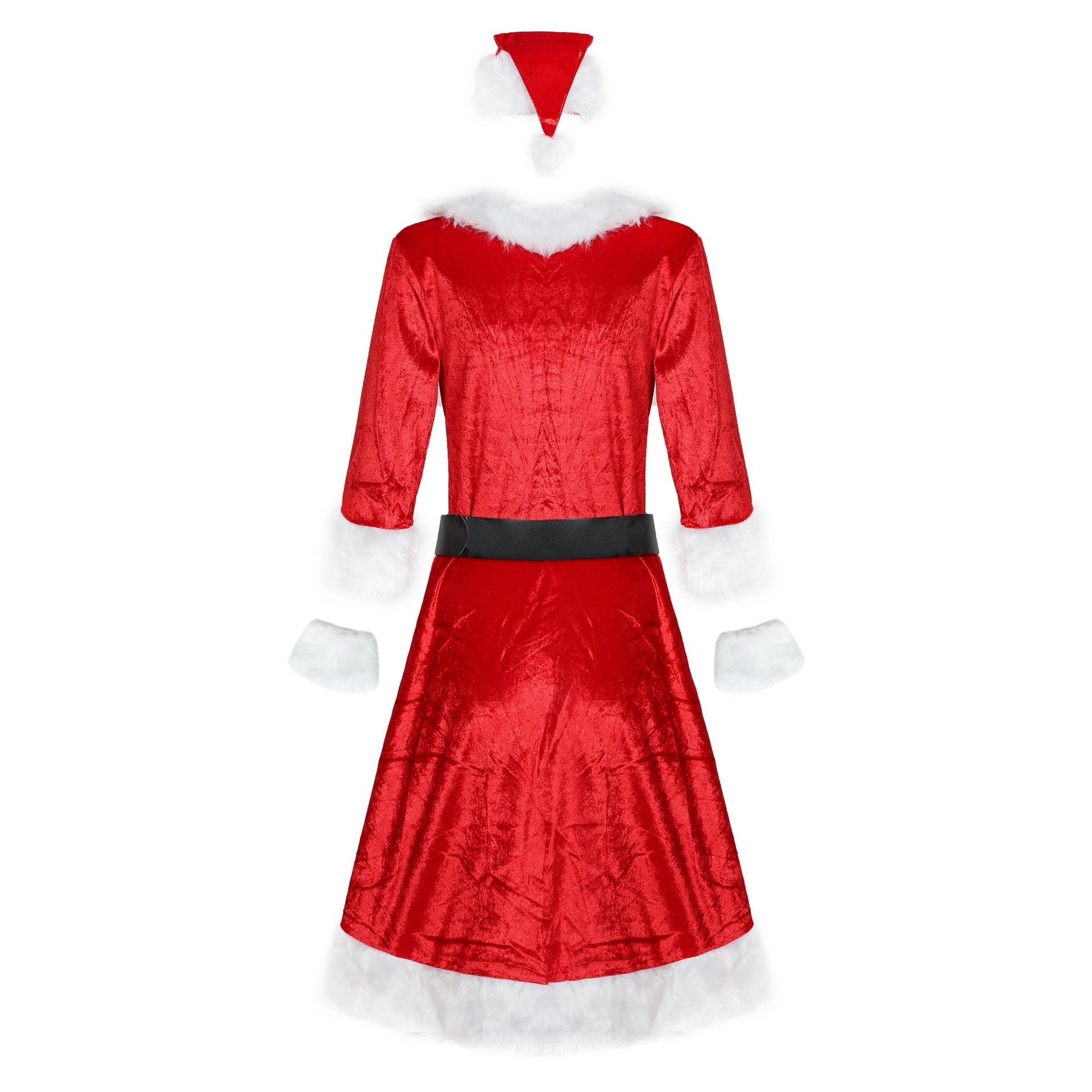 Women's Christmas Queen Costume - Large Size Sexy Cosplay Dance Performance Outfit - Halloweez